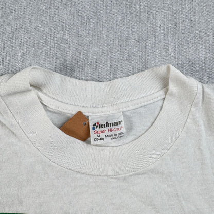 80s アートT ALL ONE PEOPLE Tシャツ 地球 1989 M stedman シングルステッチ a-x-2505-004