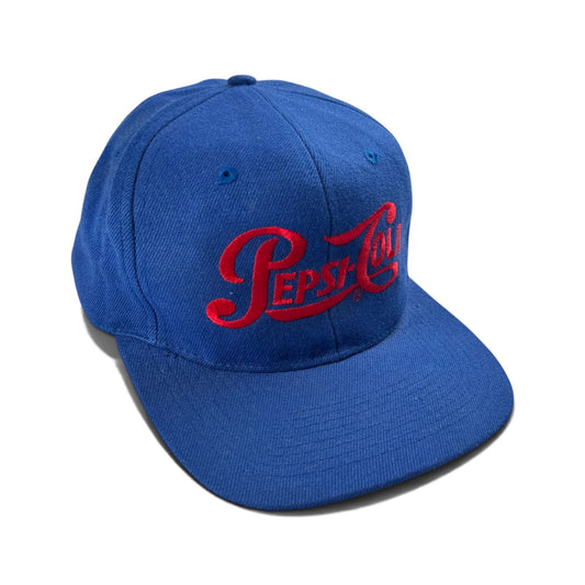 PEPSI COLA ペプシ コーラ キャップ 青 帽子 スナップバック 2607-0070