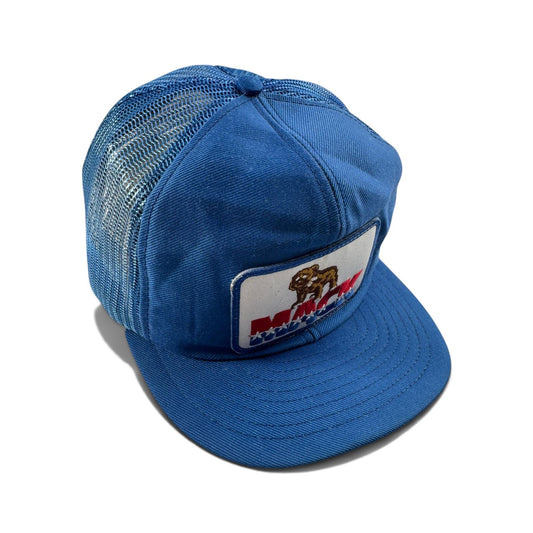 MACK TRUCKS メッシュキャップ マックトラック 青 帽子 スナップバック 2604-0011