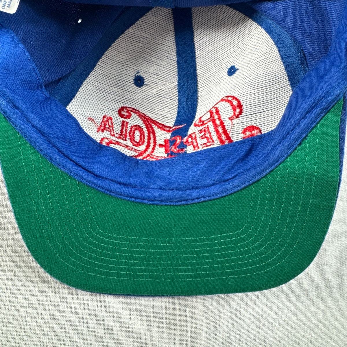 PEPSI COLA ペプシ コーラ キャップ 青 帽子 スナップバック 2607-0070