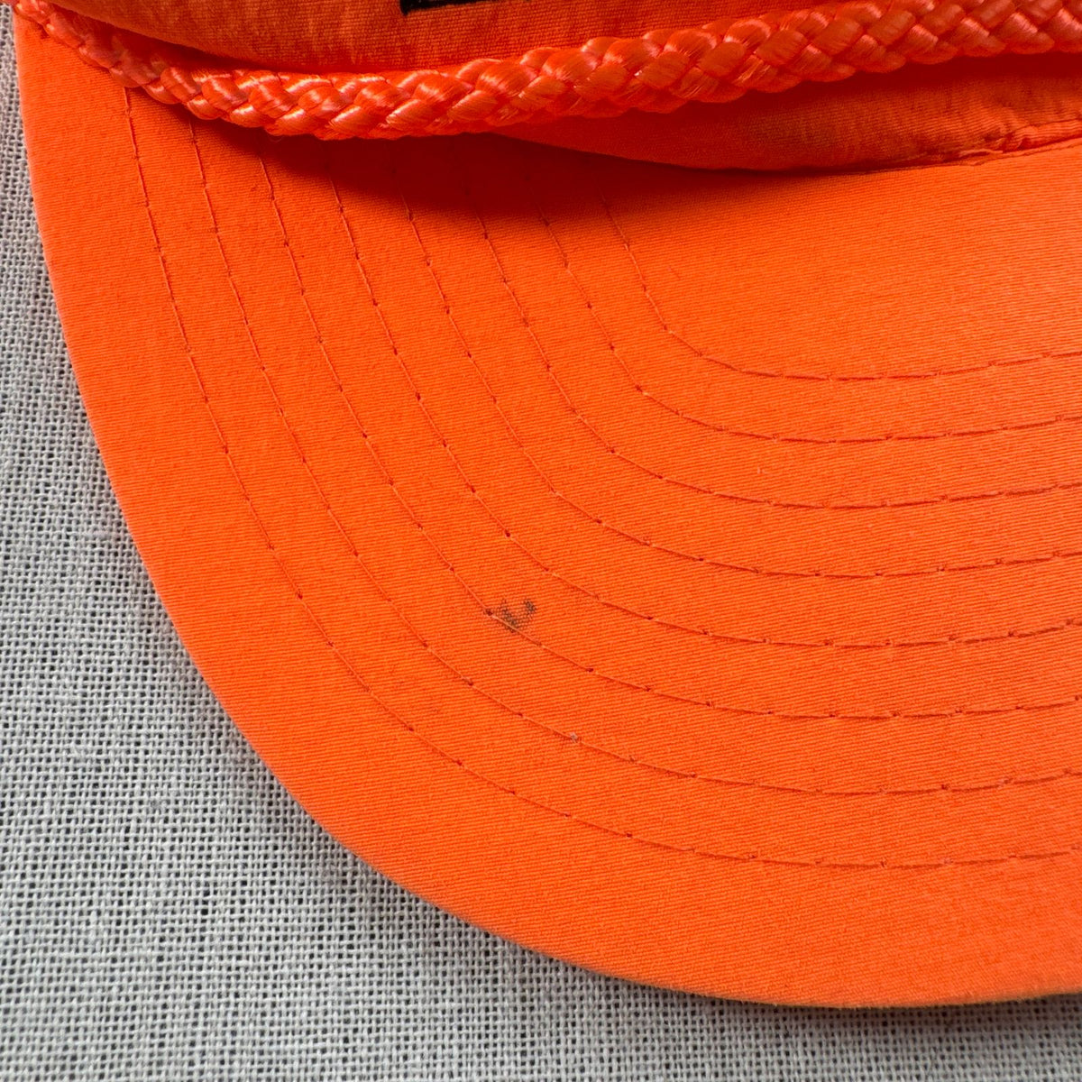80s 90s マイクロソフト ワード キャップ Microsoft word 企業 オレンジ nissin cap 蛍光色 2607-0072