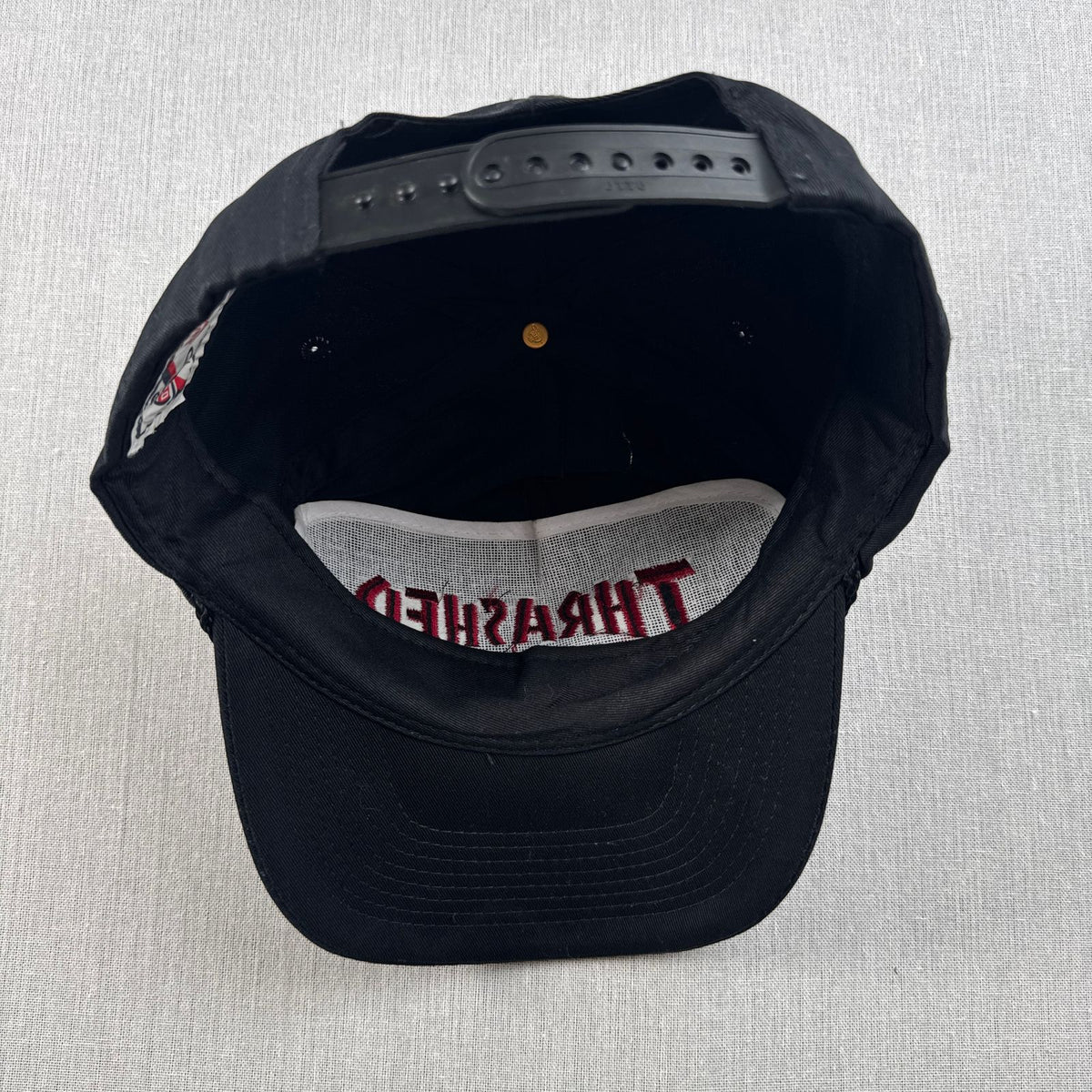 オールドスケート スラッシャー キャップ THRASHER OTTO 黒 帽子 スナップバック 2607-0074