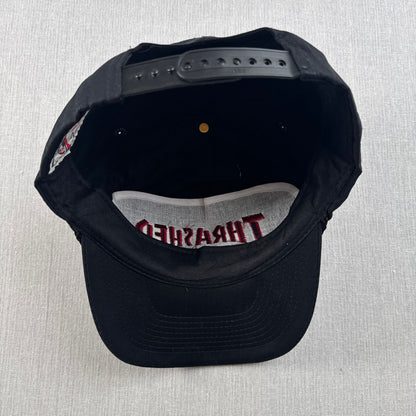 オールドスケート スラッシャー キャップ THRASHER OTTO 黒 帽子 スナップバック 2607-0074