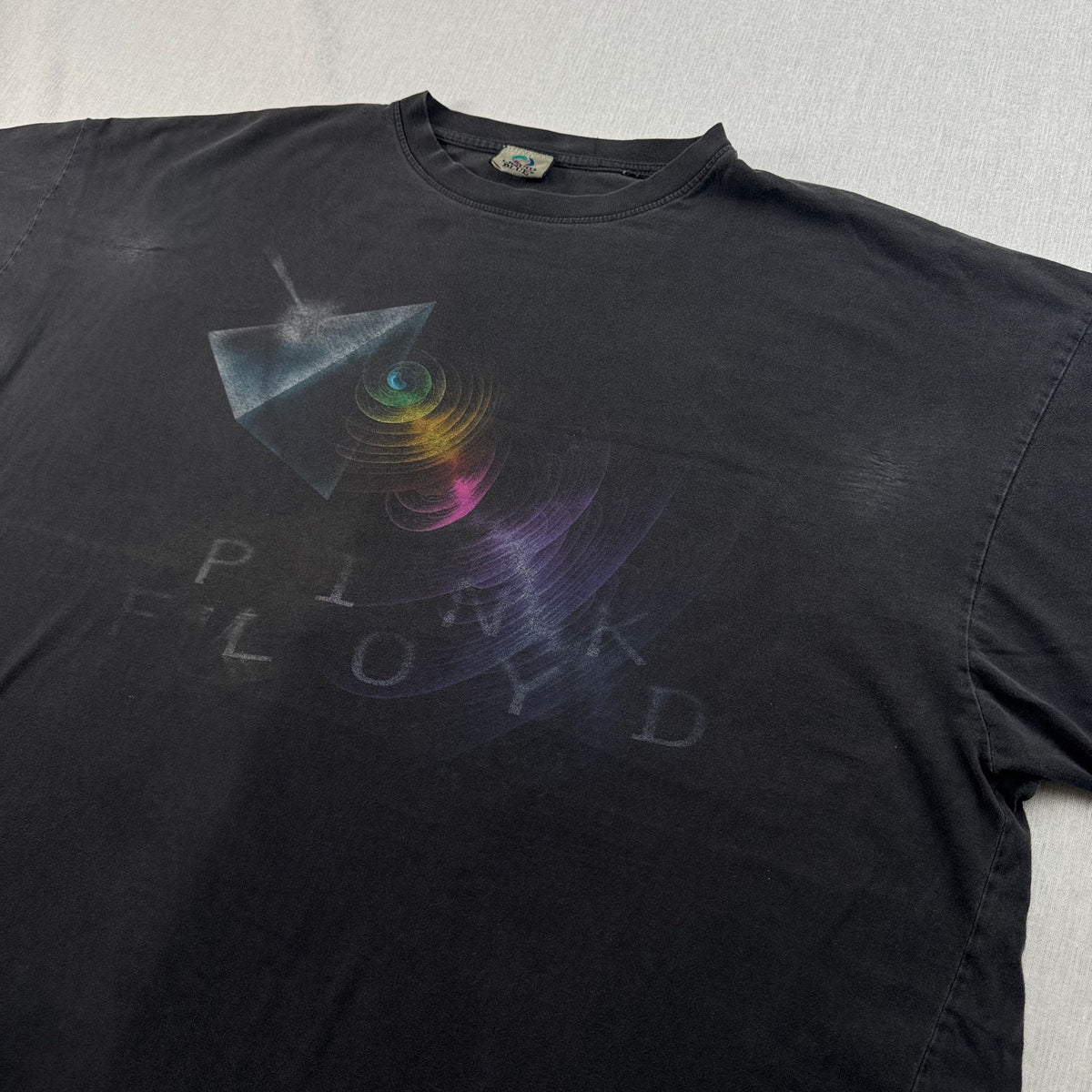 00s ピンクフロイド PINK FLOYD Liquid Blue リキッドブルー バンドT Tシャツ 黒 2603-0210