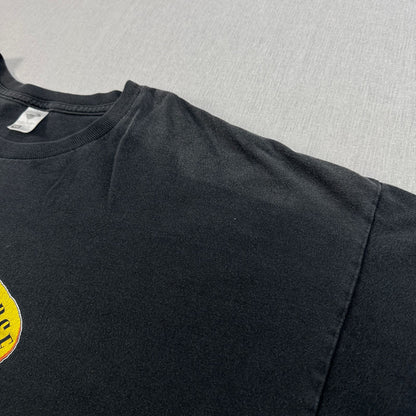 00s ガンズアンドローゼス GUNS N ROSES バンドT Tシャツ 黒 Tee Fury 2XL ボックスシルエット 2603-0211