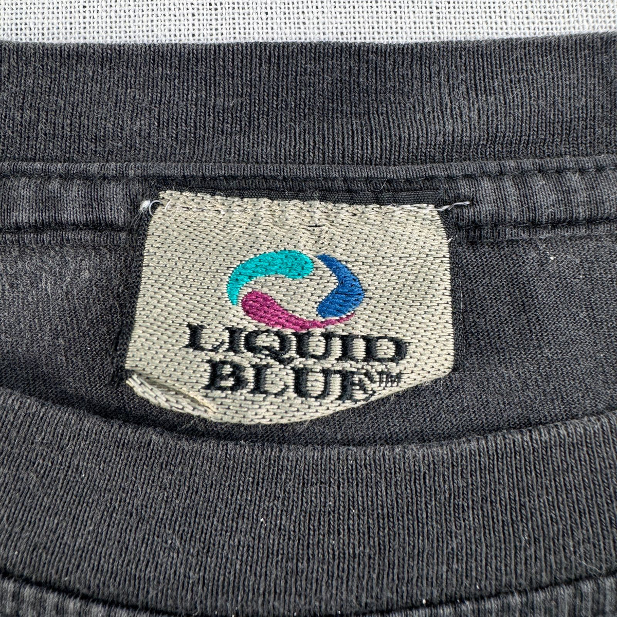 00s ピンクフロイド PINK FLOYD Liquid Blue リキッドブルー バンドT Tシャツ 黒 2603-0210