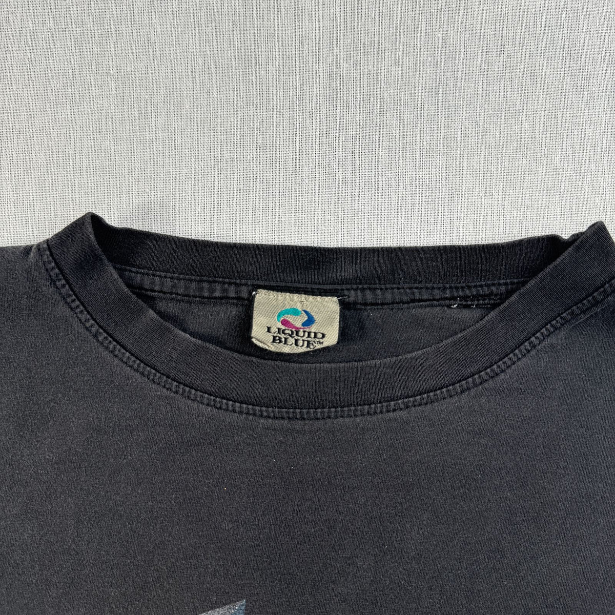 00s ピンクフロイド PINK FLOYD Liquid Blue リキッドブルー バンドT Tシャツ 黒 2603-0210