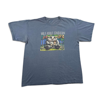 00s かいじゅうたちのいるところ 青 絵本 アート Tシャツ 2603-0231