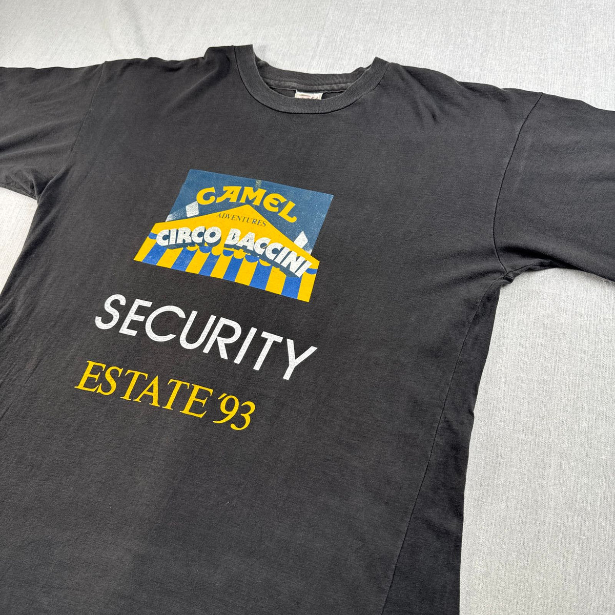 90s CAMEL タバコ 企業T Tシャツ 黒 シングルステッチ XL 2603-0233