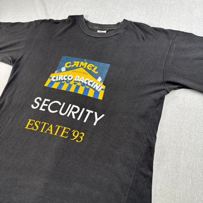 90s CAMEL タバコ 企業T Tシャツ 黒 シングルステッチ XL 2603-0233