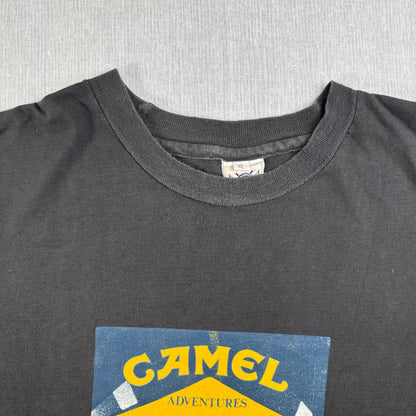 90s CAMEL タバコ 企業T Tシャツ 黒 シングルステッチ XL 2603-0233