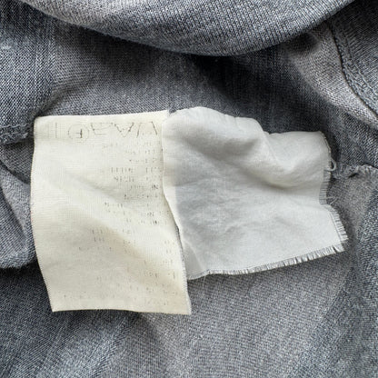 90s コムデギャルソン COMME des GARCONS HOMME ボーダー ロンT グレー オンブレ 長袖 シャドウ 2603-0236