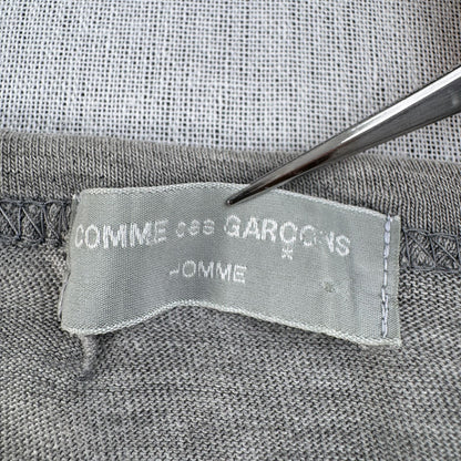 90s コムデギャルソン COMME des GARCONS HOMME ボーダー ロンT グレー オンブレ 長袖 シャドウ 2603-0236
