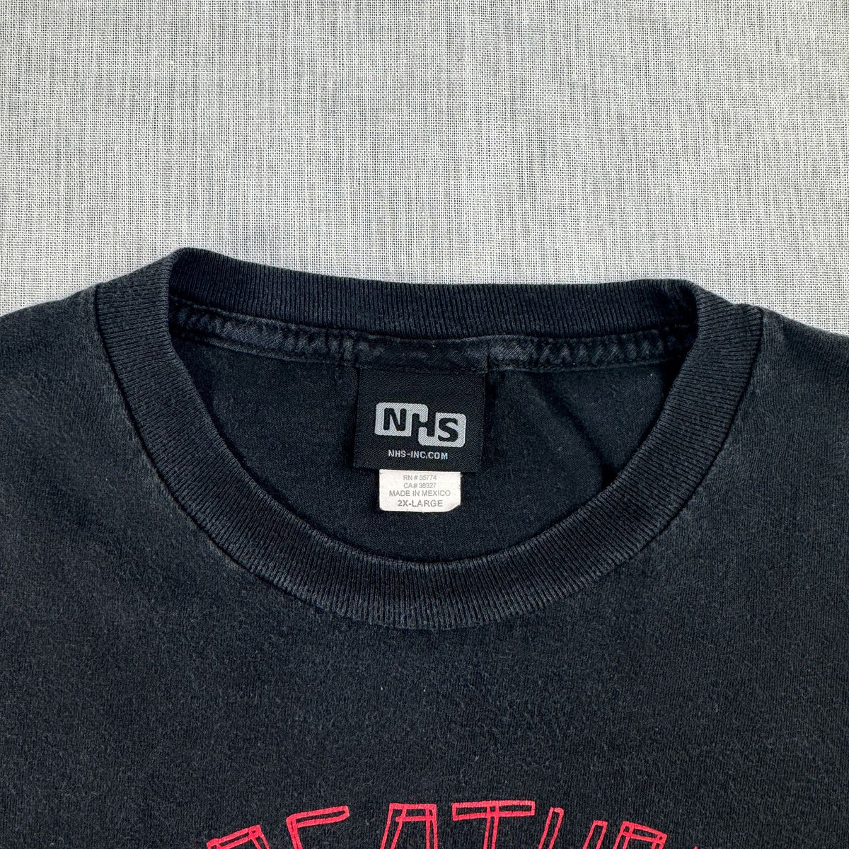 90s スケボー Tシャツ NHS クリーチャー creature 黒 2XL オールドスケート ボックスシルエット 2603-0259