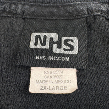 90s スケボー Tシャツ NHS クリーチャー creature 黒 2XL オールドスケート ボックスシルエット 2603-0259