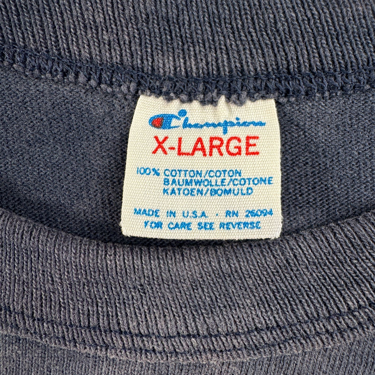 80s champion MICHIGAN T シャツ トリコタグ USA製 XL チャンピオン ネイビー フェード 2603-0260