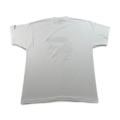 90s Tシャツ USS 飛行機 白 アートT USA製 白 XL オールドイングリッシュ classic wings シングルステッチ 2603-0261