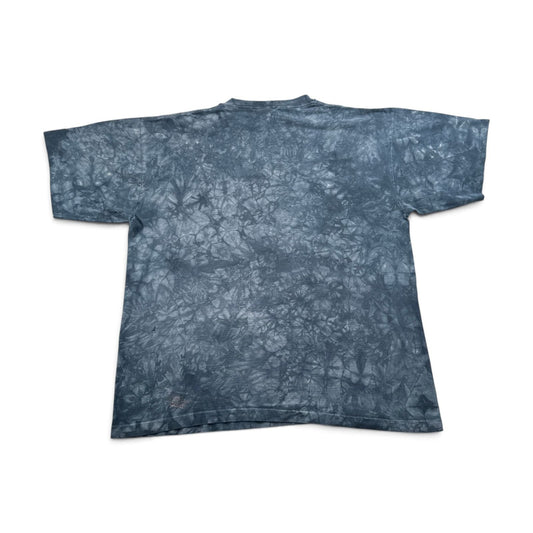 00s LED ZEPPELIN レッドツェッペリン タイダイ バンドT Tシャツ Physical Graffiti リキッドブルー グランジ 青 2603-0267