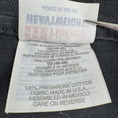 90s 00s Camel キャメル Tシャツ タバコ 企業 両面プリント ポケット hanes XL 黒 ポケT 2603-0274