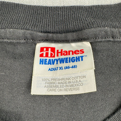 90s 00s Camel キャメル Tシャツ タバコ 企業 両面プリント ポケット hanes XL 黒 ポケT 2603-0274