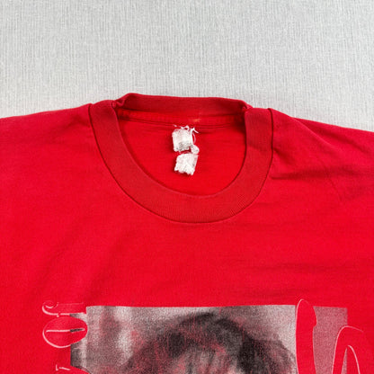 90s Selena セレーナ キンタニーヤ 追悼 USA製 Tシャツ 赤 シングルステッチ 2603-0275