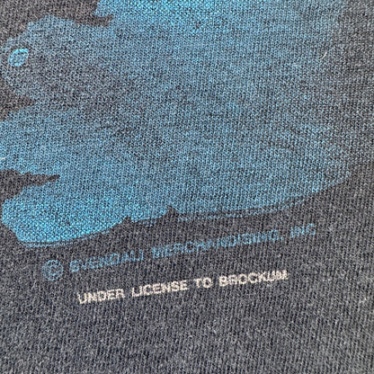 80s AEROSMITH PUMP TOUR エアロスミス AERO FORCE Tシャツ バンドT XL 黒 IRELAND アイルランド製 screen stars シングルステッチ 両面プリント 2603-0277
