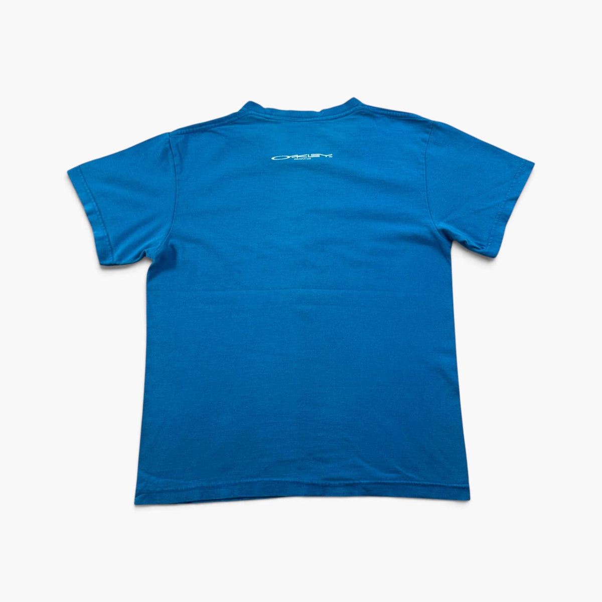 90s OAKLEY オークリー Tシャツ サーフボード surf 青 水色 2603-0291