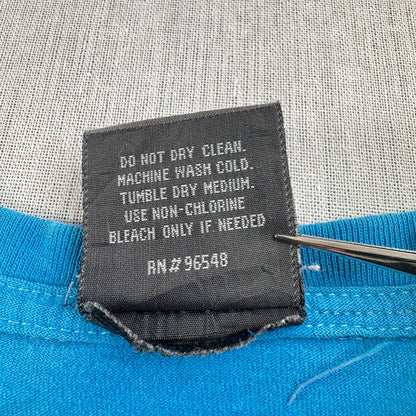 90s OAKLEY オークリー Tシャツ サーフボード surf 青 水色 2603-0291