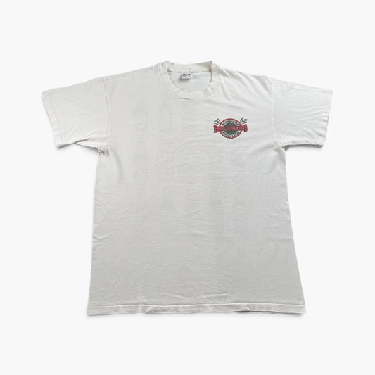 90s USA製 お酒 ビール BEER アートT Tシャツ 白 XL anvil シングルステッチ 1994 2603-0295