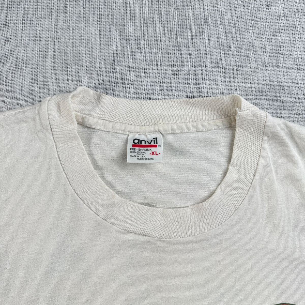 90s USA製 お酒 ビール BEER アートT Tシャツ 白 XL anvil シングルステッチ 1994 2603-0295