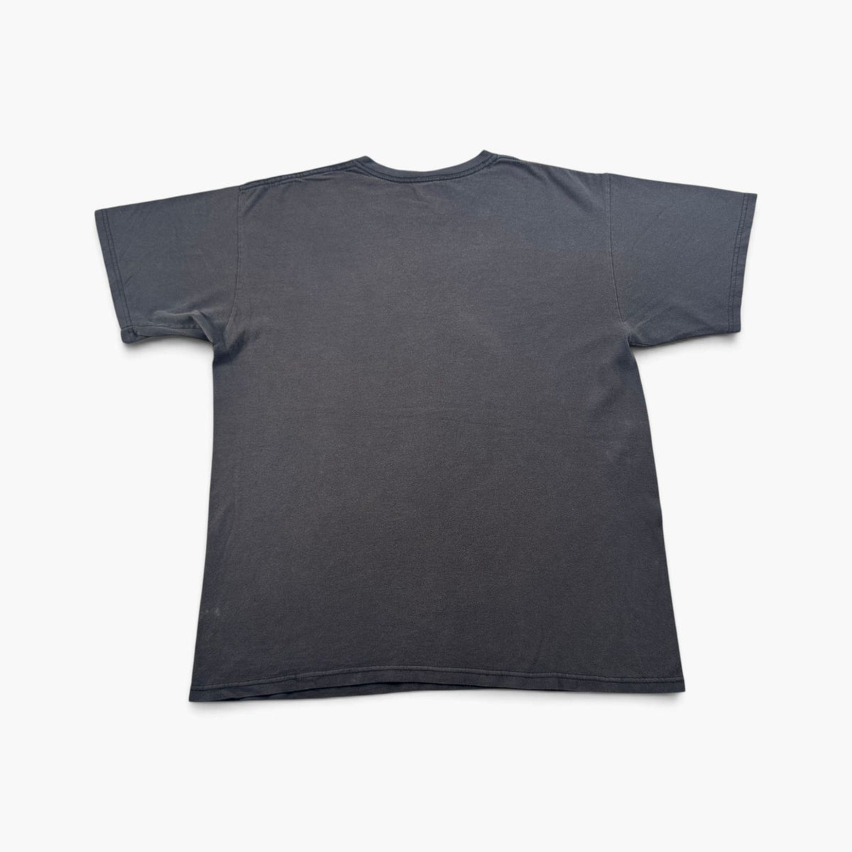 00s RUN DMC Tシャツ ロゴ バンドT 黒 anvil L フェード 2603-0307