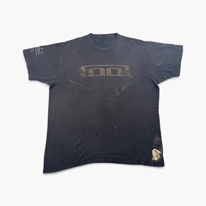 00s バンドT TOOL トゥール Tシャツ バンドT 黒 両面プリント 目 フェード 2603-0308