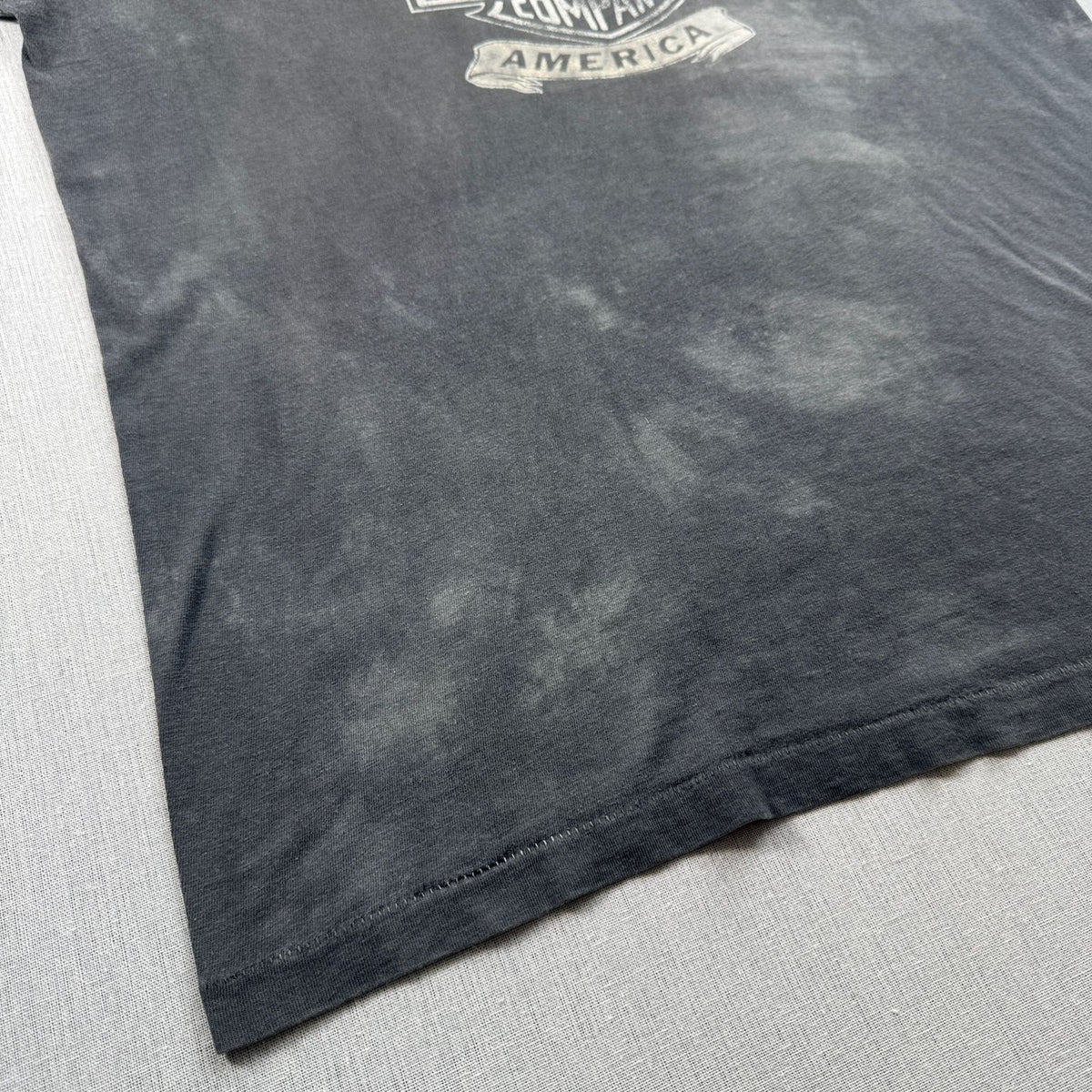90s ハーレーダビッドソン バイク harley 85周年 Tシャツ フェード シングルステッチ 2603-0309