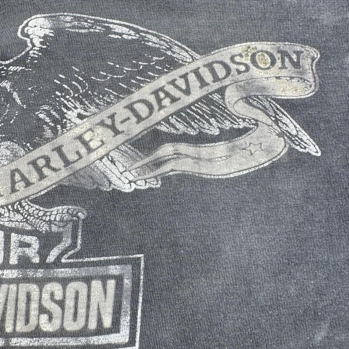 90s ハーレーダビッドソン バイク harley 85周年 Tシャツ フェード シングルステッチ 2603-0309