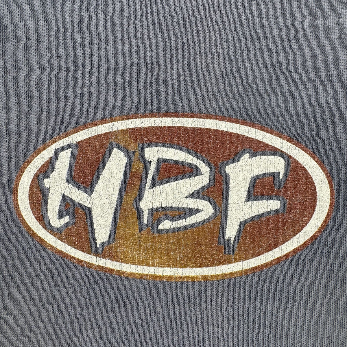 90s バンドT HBT USA製 hootie and the blowfish Tシャツ L anvil 青 シングルステッチ オールドスケート 2603-0311