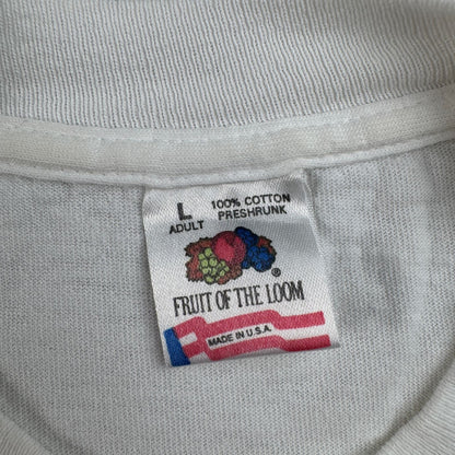90s アートT コロラド シェイクスピア ティバル Colorado Shakespeare 長袖 ロンT Tシャツ 白 シングルステッチ 2604-0053