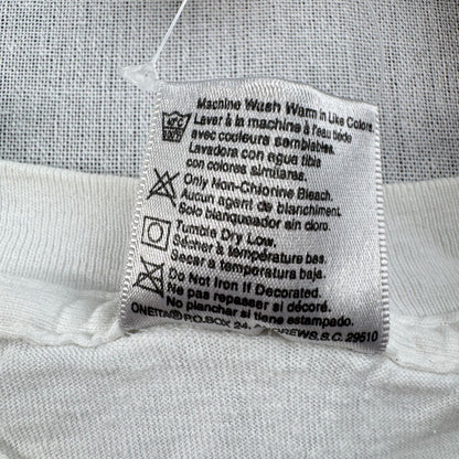 90s BEATLES ビートルズ Tシャツ 白 L USA製 ジャマイカ製 シングルステッチ 1995 バンドT 2604-0086