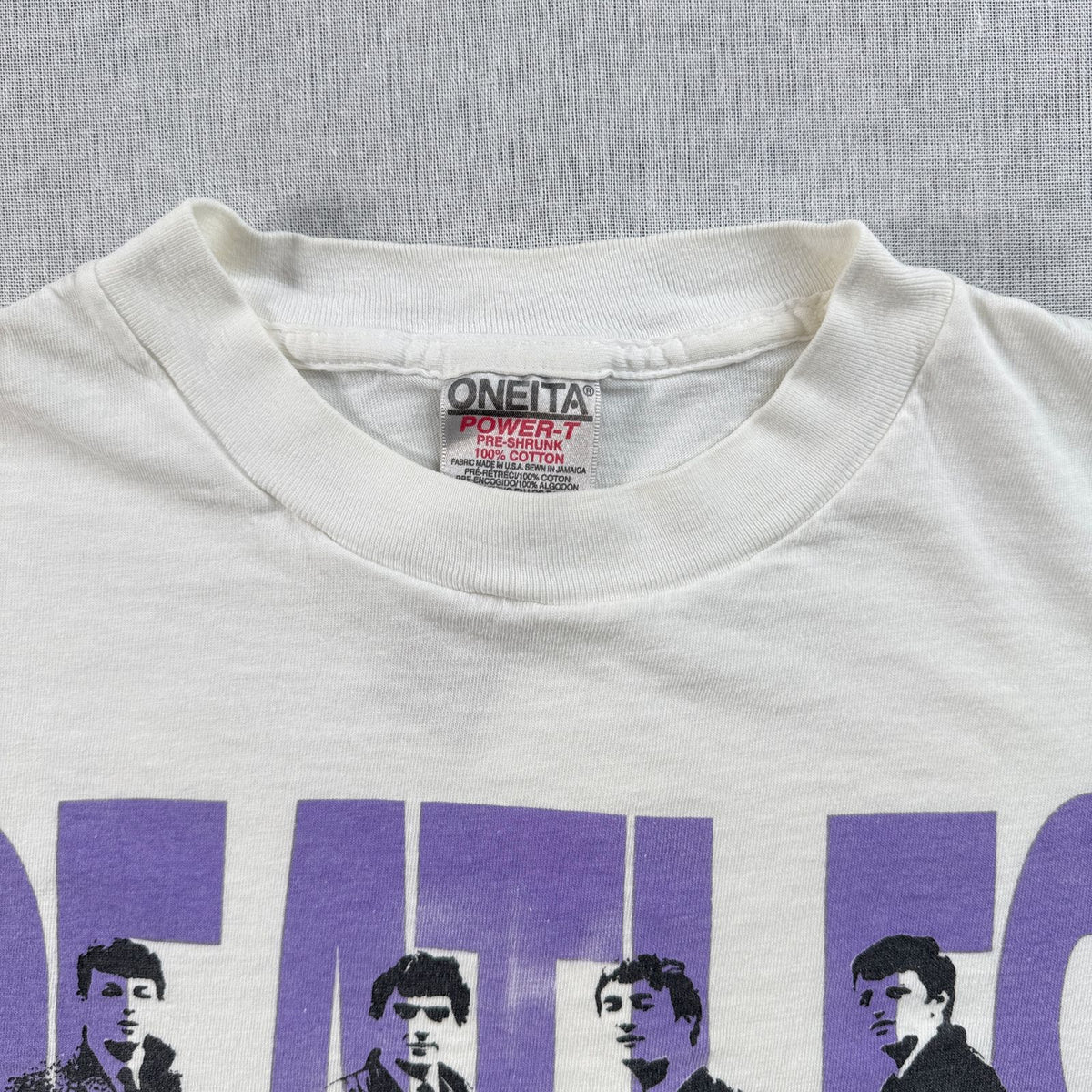 90s BEATLES ビートルズ Tシャツ 白 L USA製 ジャマイカ製 シングルステッチ 1995 バンドT 2604-0086