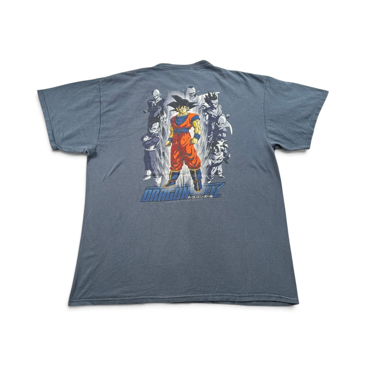 90s DRAGONBALL Z ドラゴンボール USA製 Tシャツ 青 ブルー 孫悟空 2604-0102