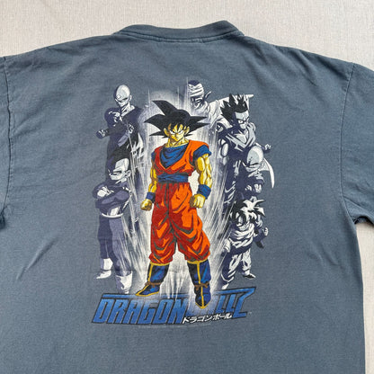 90s DRAGONBALL Z ドラゴンボール USA製 Tシャツ 青 ブルー 孫悟空 2604-0102