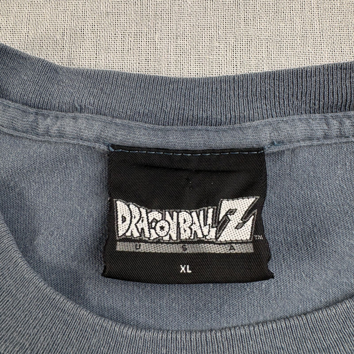 90s DRAGONBALL Z ドラゴンボール USA製 Tシャツ 青 ブルー 孫悟空 2604-0102