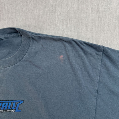 90s DRAGONBALL Z ドラゴンボール USA製 Tシャツ 青 ブルー 孫悟空 2604-0102