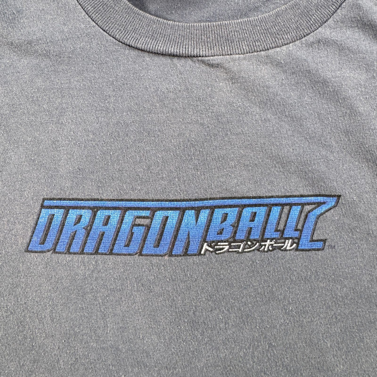 90s DRAGONBALL Z ドラゴンボール USA製 Tシャツ 青 ブルー 孫悟空 2604-0102
