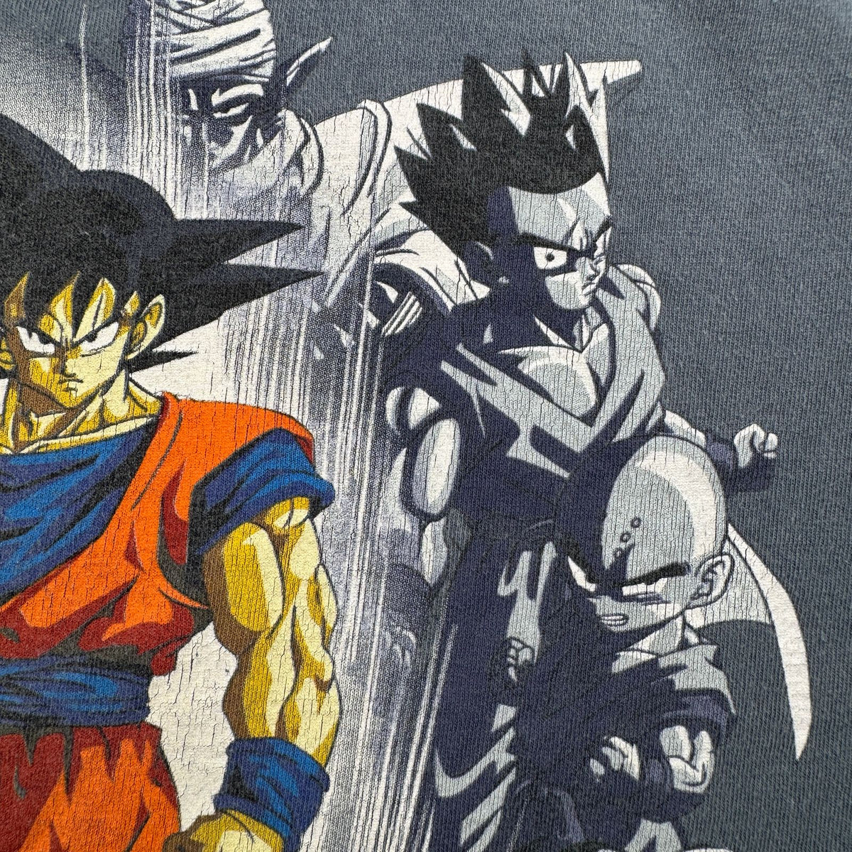 90s DRAGONBALL Z ドラゴンボール USA製 Tシャツ 青 ブルー 孫悟空 2604-0102