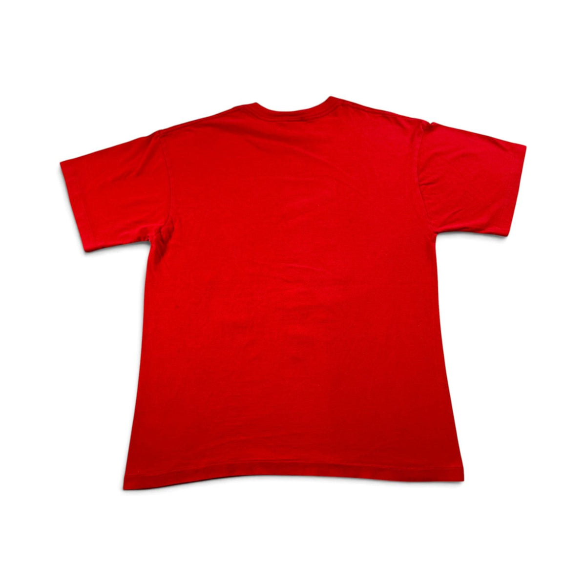 90s ナイキ NIKE Tシャツ ロゴ 赤 USA製 KICK SOME BUTT シングルステッチ 2604-0105