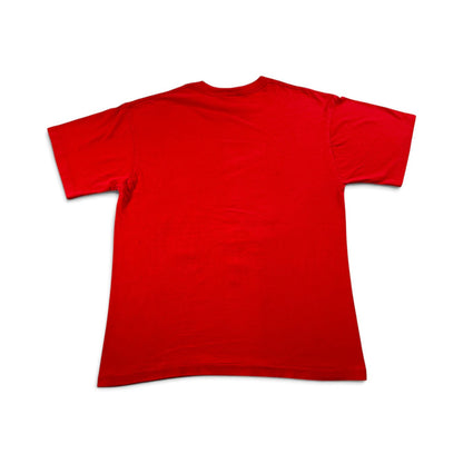 90s ナイキ NIKE Tシャツ ロゴ 赤 USA製 KICK SOME BUTT シングルステッチ 2604-0105