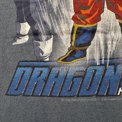 90s DRAGONBALL Z ドラゴンボール USA製 Tシャツ 青 ブルー 孫悟空 2604-0102