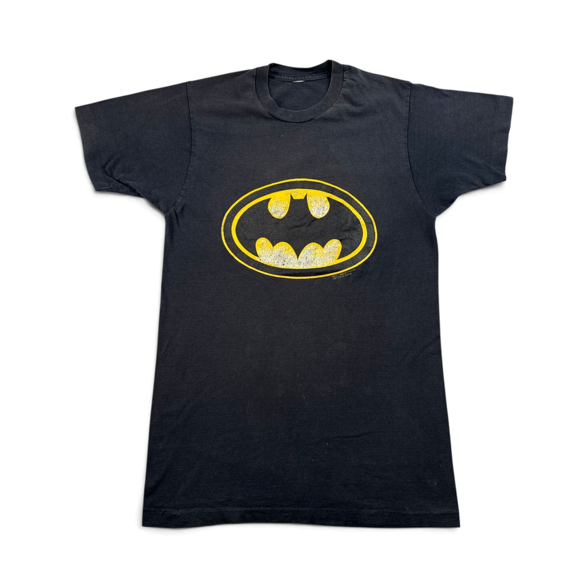 80s 90s BUTMAN バットマン Tシャツ 黒 DC COMICS Batman アメコミ シングルステッチ 2604-0107