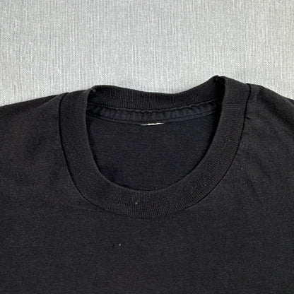 80s 90s BUTMAN バットマン Tシャツ 黒 DC COMICS Batman アメコミ シングルステッチ 2604-0107