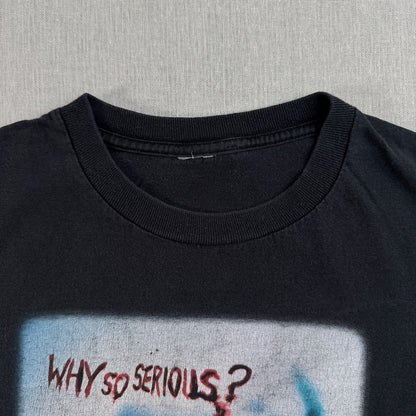 00s ジョーカー ダークナイト シャツ ムービー 映画 why so serious? DARK NIGHT JOKER Tシャツ 2604-0126